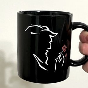 Walt Disney Beauty and the Beast Black Coffee mug